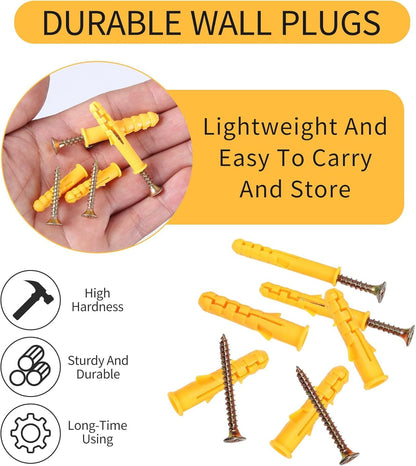 masonry wall plugs and screws