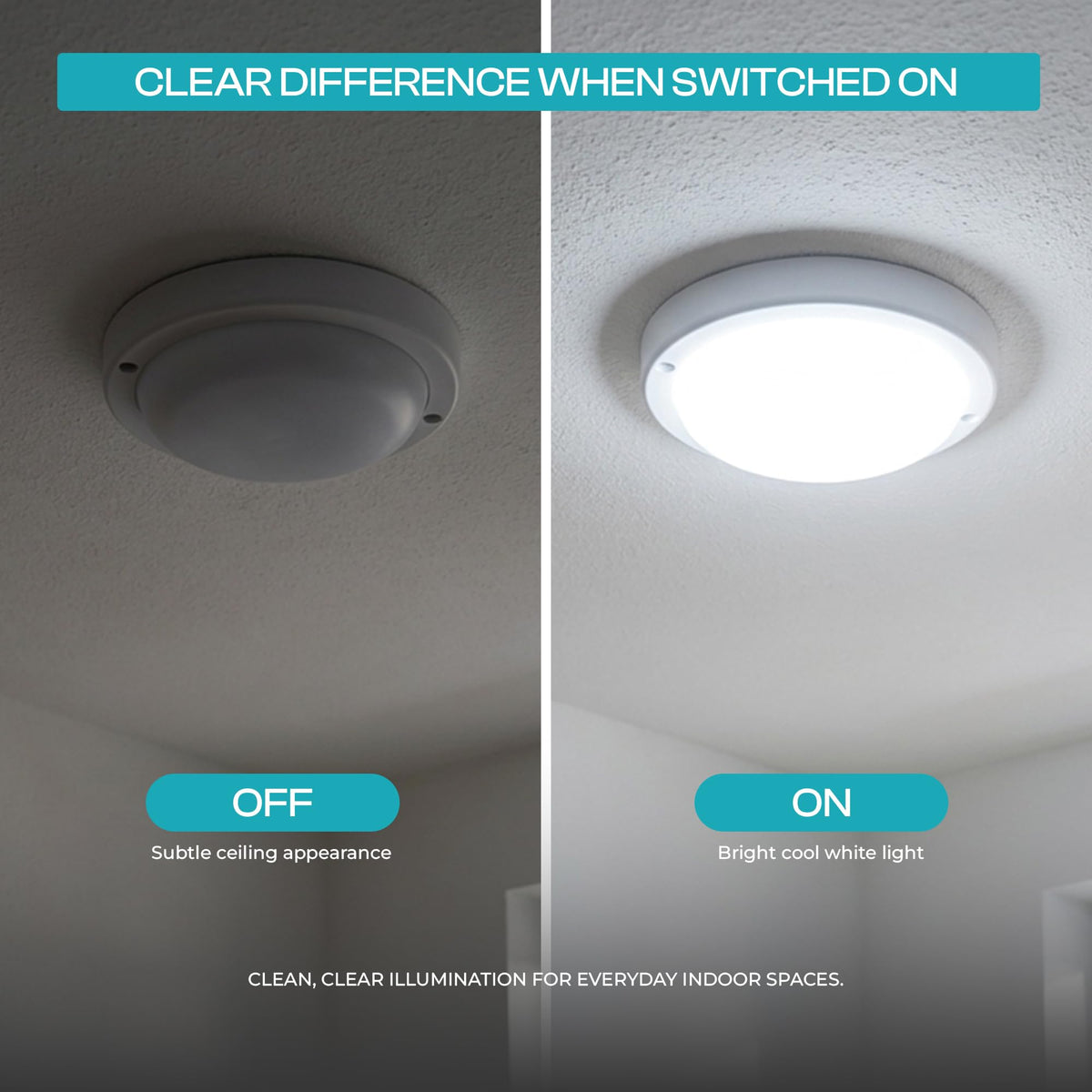 led bulkhead light for bathroo