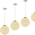 Modern Rattan Pendant Lamp Woven Ceiling Pendant Light~3816