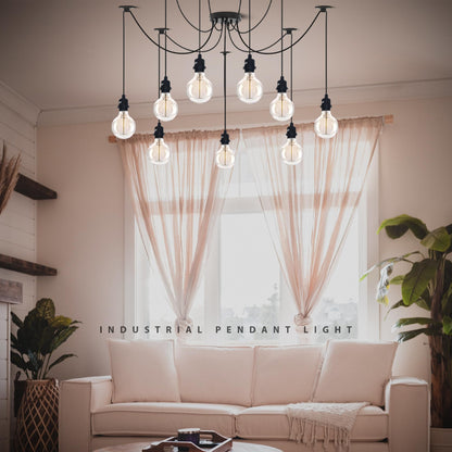 Spider Pendant Chandelier DIY Ceiling Light~4107