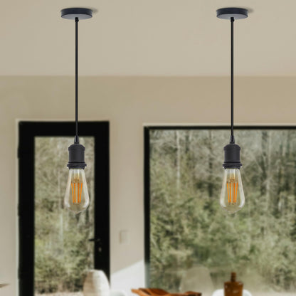 E27 Pendant Light 95cm Adjustable Cable ~ 4045