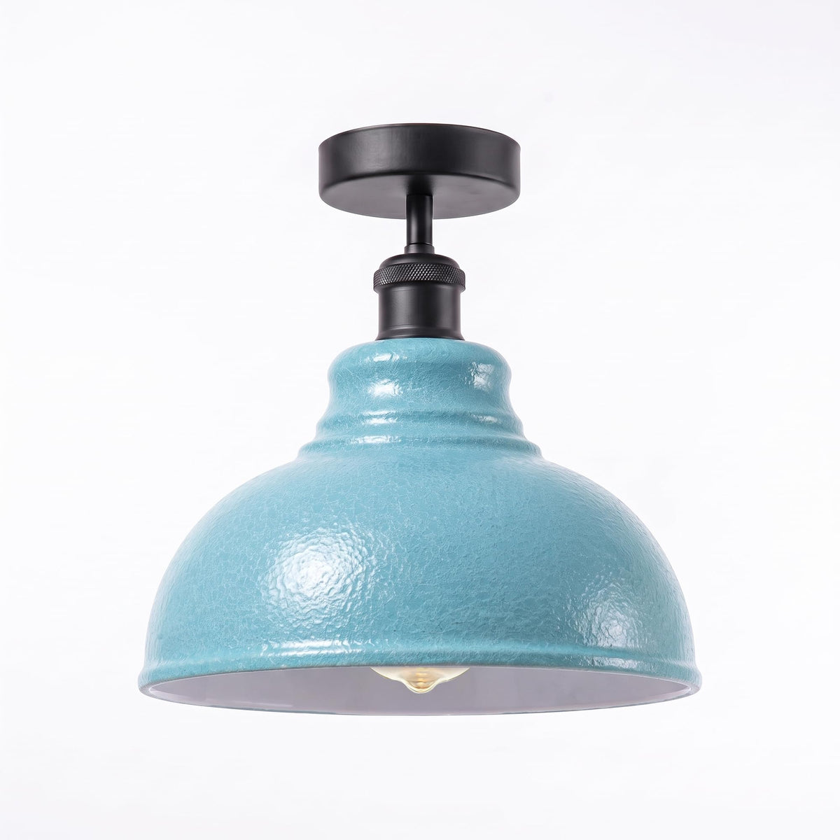 mount vintage flush light