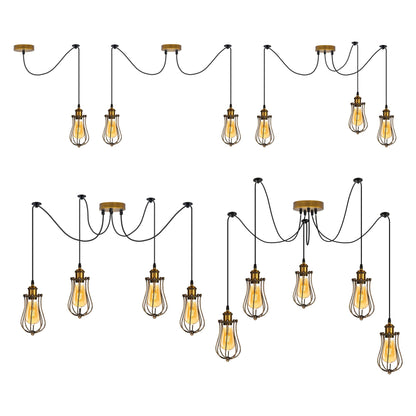 retro spider ceiling lighting