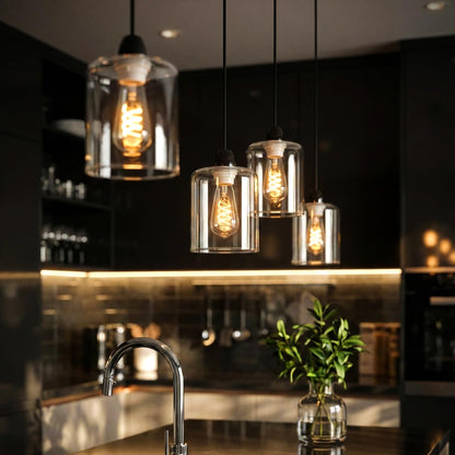 Glass Lamp Shade | Modern Ceiling Pendant Shade~4115