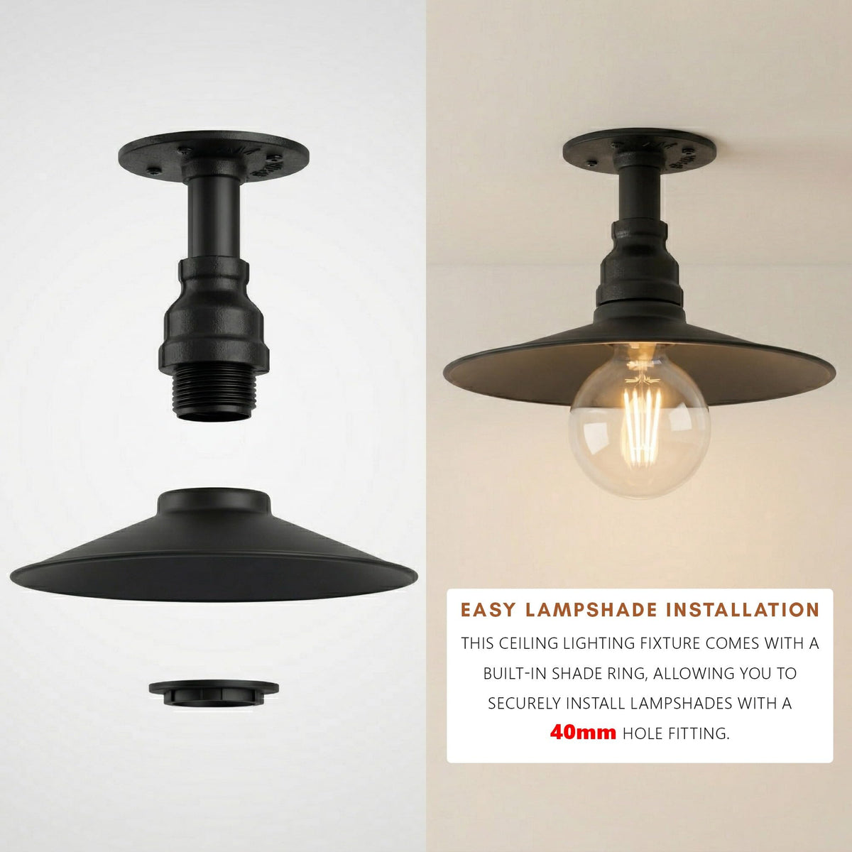 retro ceiling lighting industr