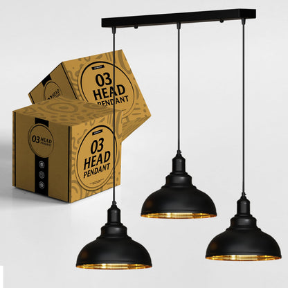 vintage industrial pendant