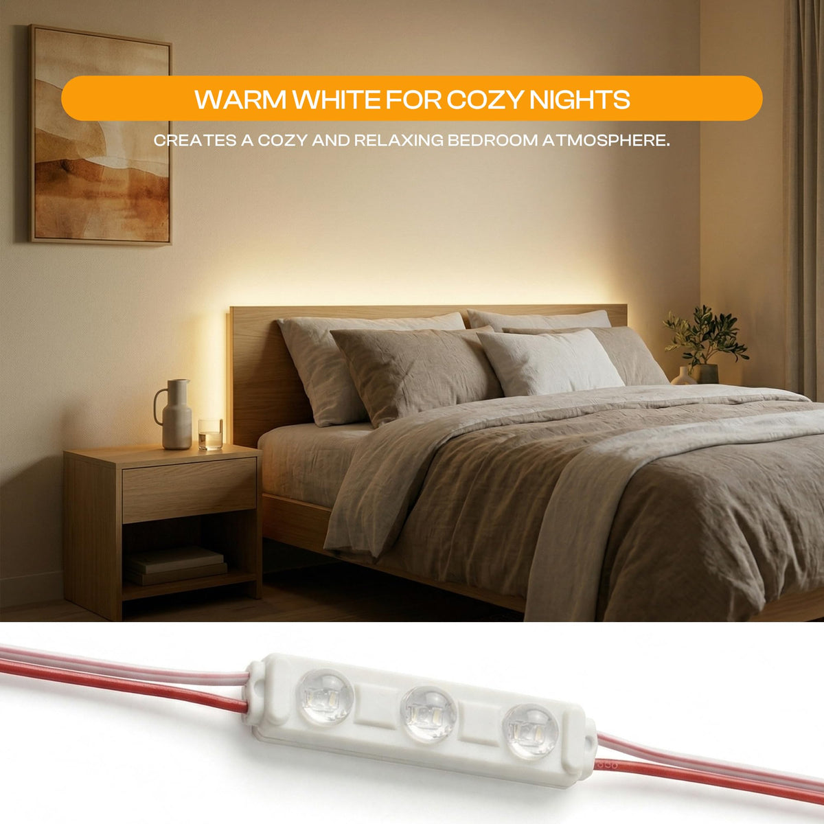 200pcs Injection LED Module for Signs 1.5W DC12V~4105