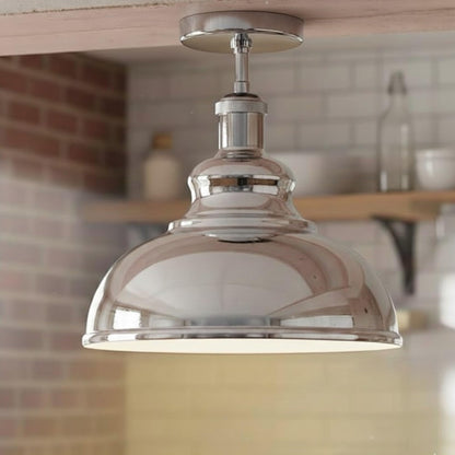 Industrial Modern Semi Flush Mount Ceiling Light~4064