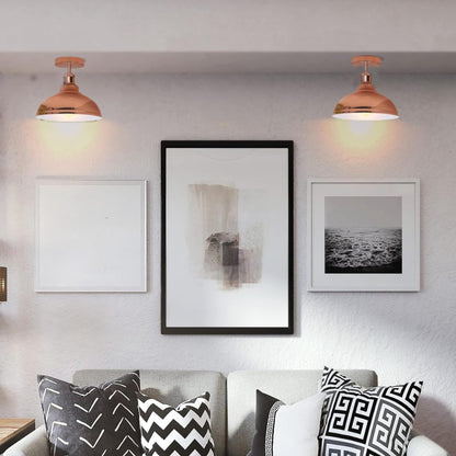 Industrial Modern Semi Flush Mount Ceiling Light~4064