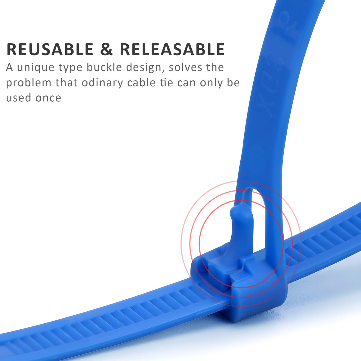 heavy duty zip ties white