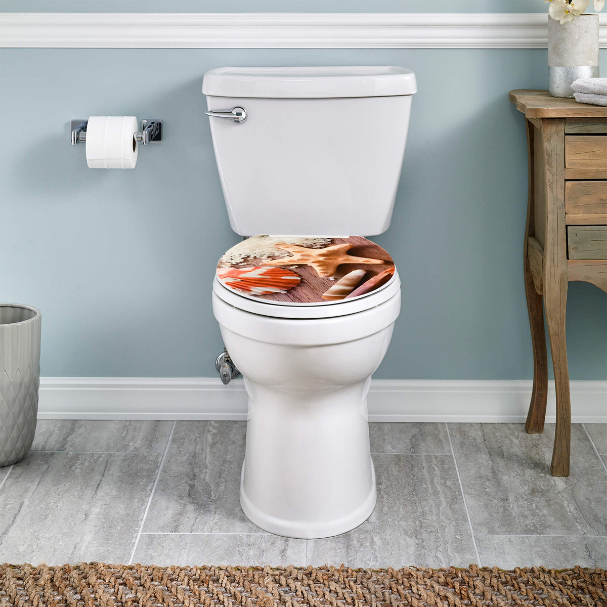 Soft Close Decorative Toilet Saet