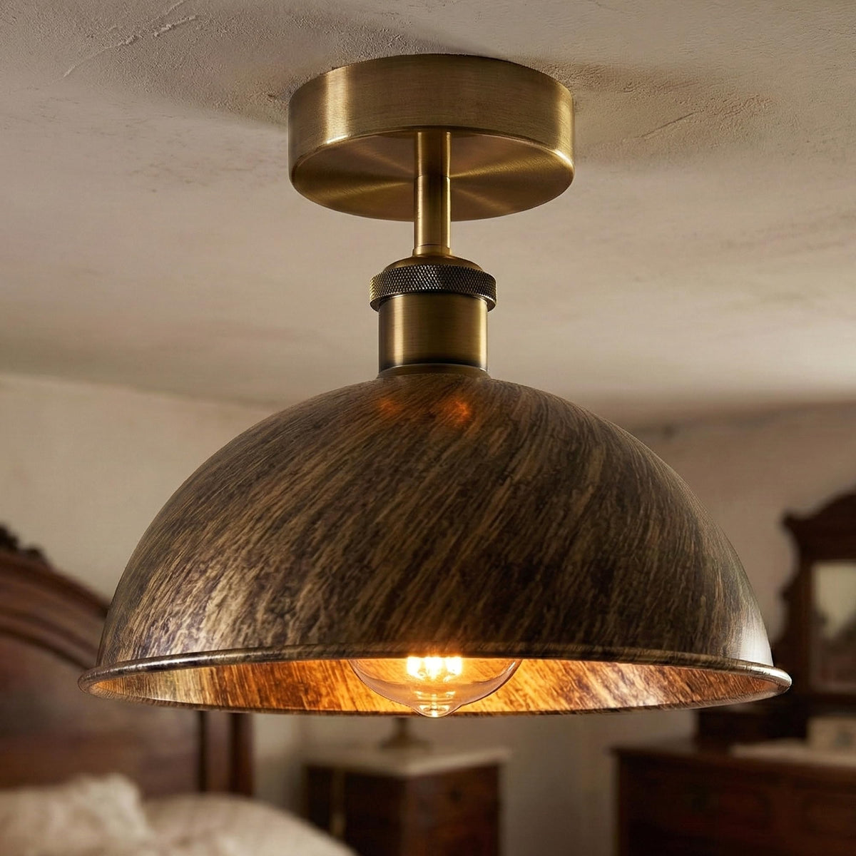 Vintage Ceiling Light Metal shade Pendant Lighting~4075