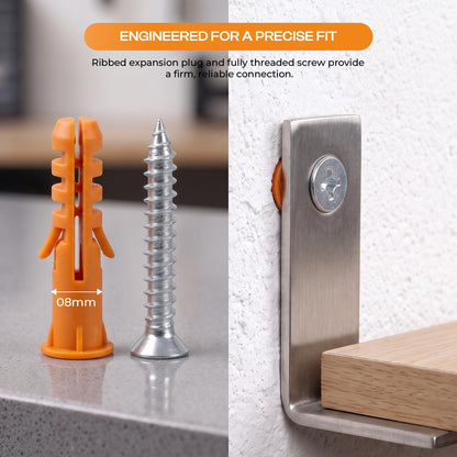 Wall Plugs and Screws Set Wall Anchors~4051