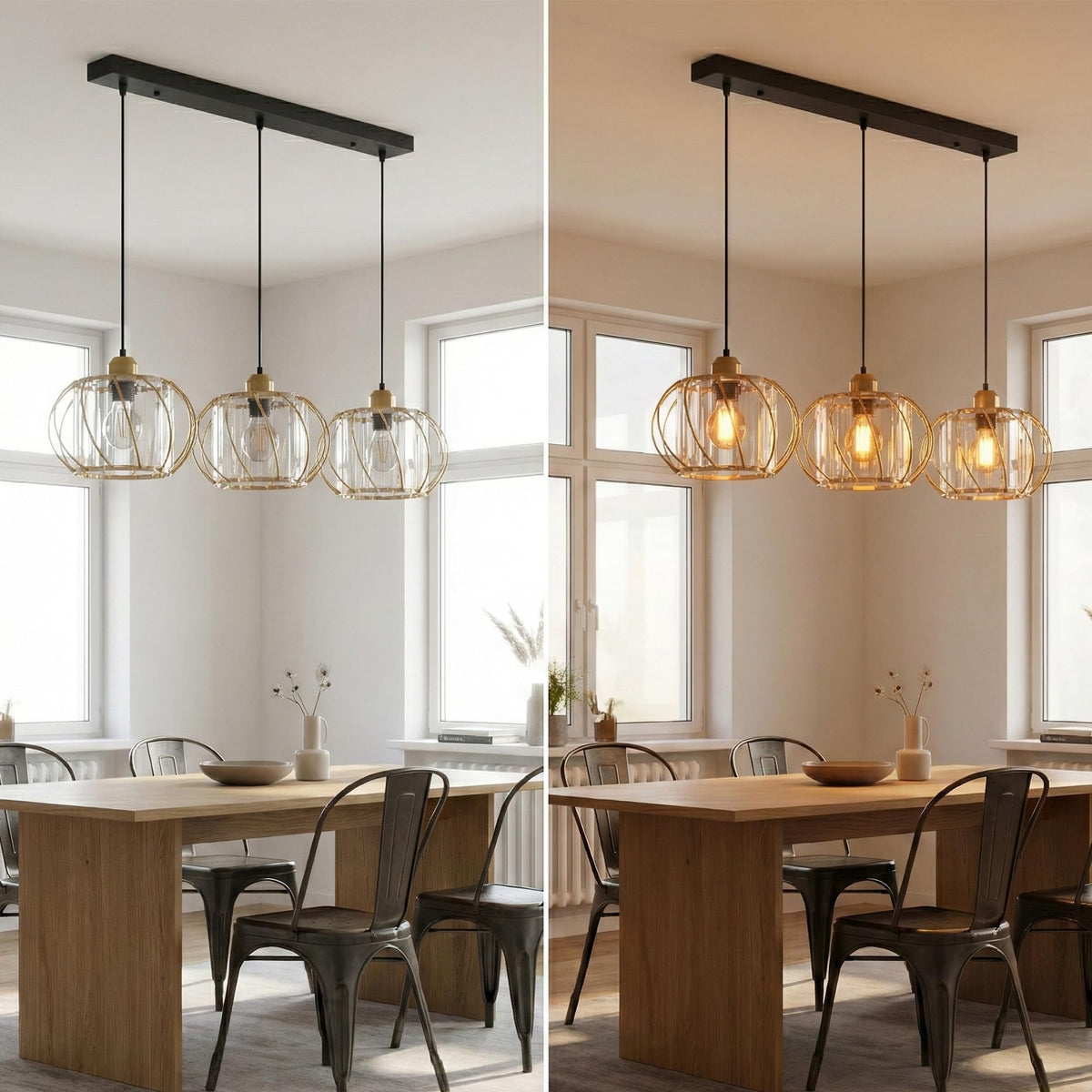 vintage industrial pendant