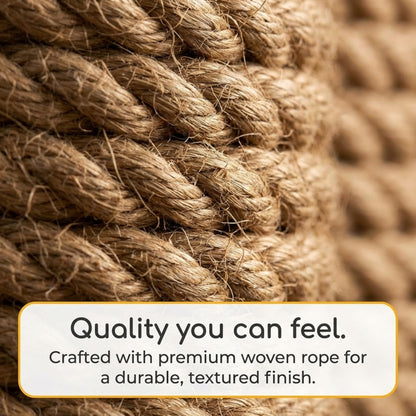 natural hemp rope ceiling lamp