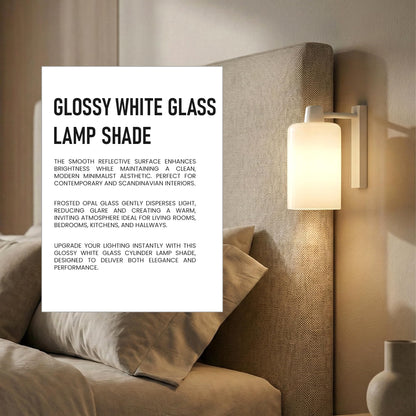 2Pack Glass Lamp Shade E27 Easy Fit Ceiling Pendant~4111