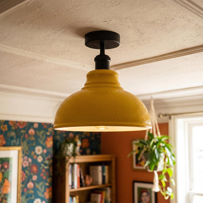 semi flush mount ceiling light