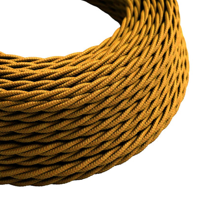 5m / 16.4ft 3 Core Electrical Cable Braided Cable LEDSone~4073