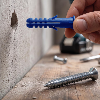 Wall Plugs and Screws Set Wall Anchors~4051