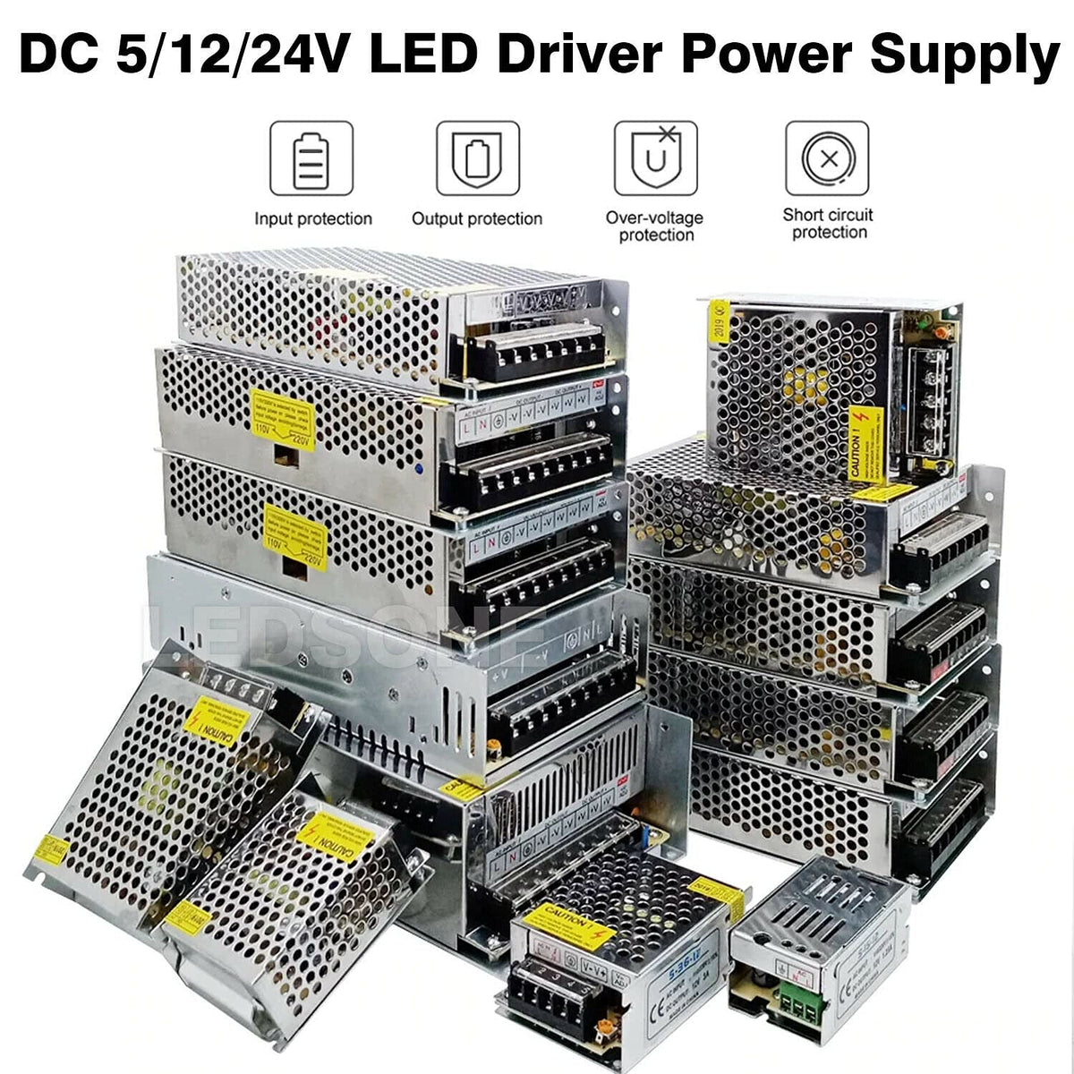 360w cctv camera power supply