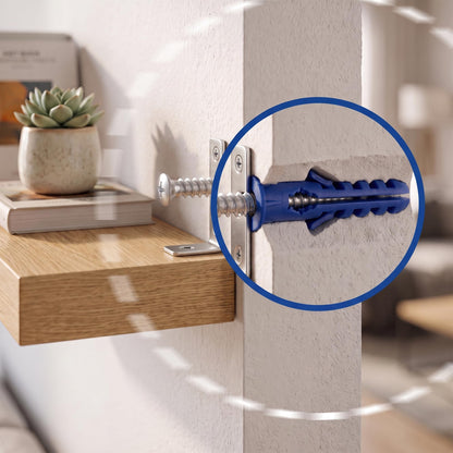 Wall Plugs and Screws Set Wall Anchors~4051