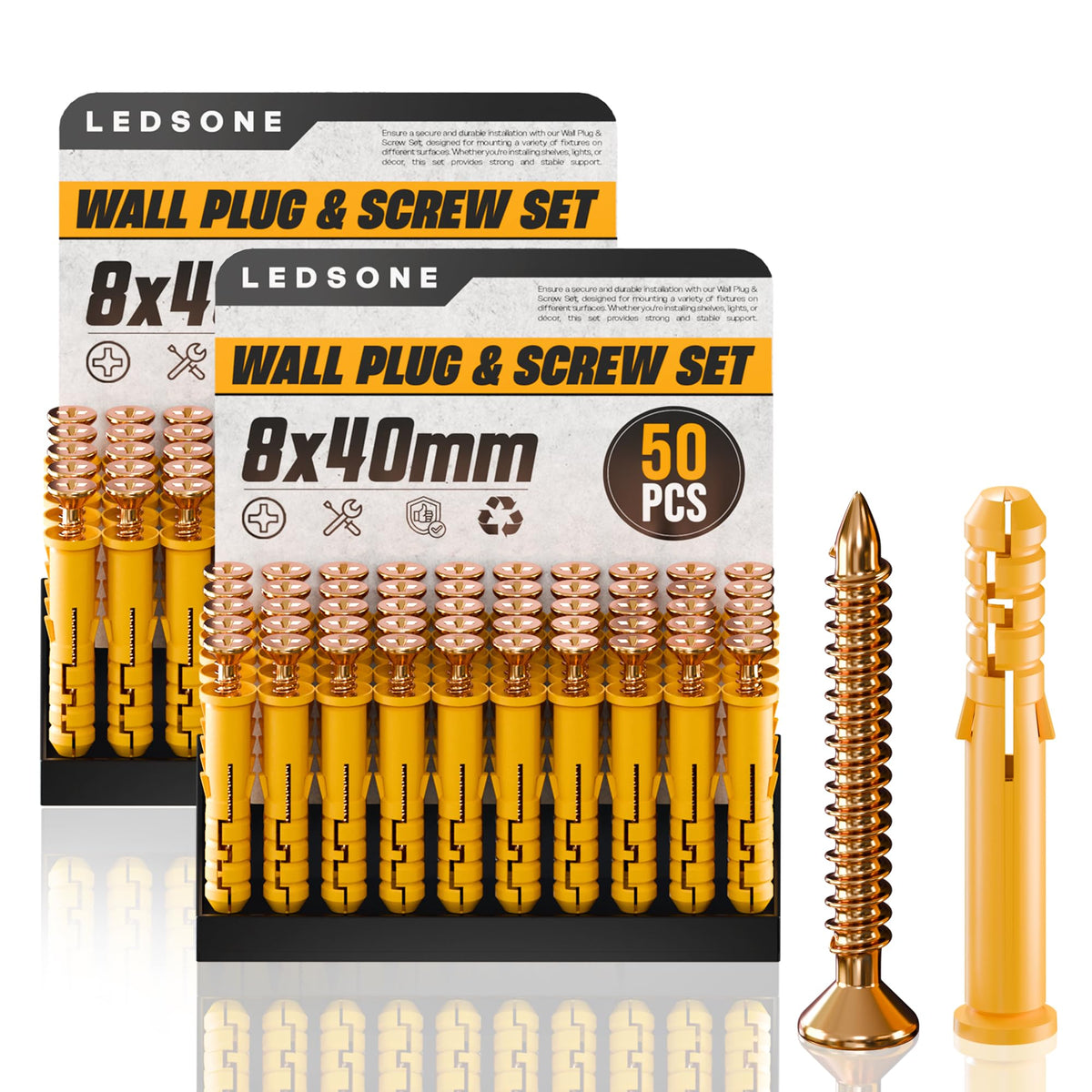 drywall wall plugs and screws