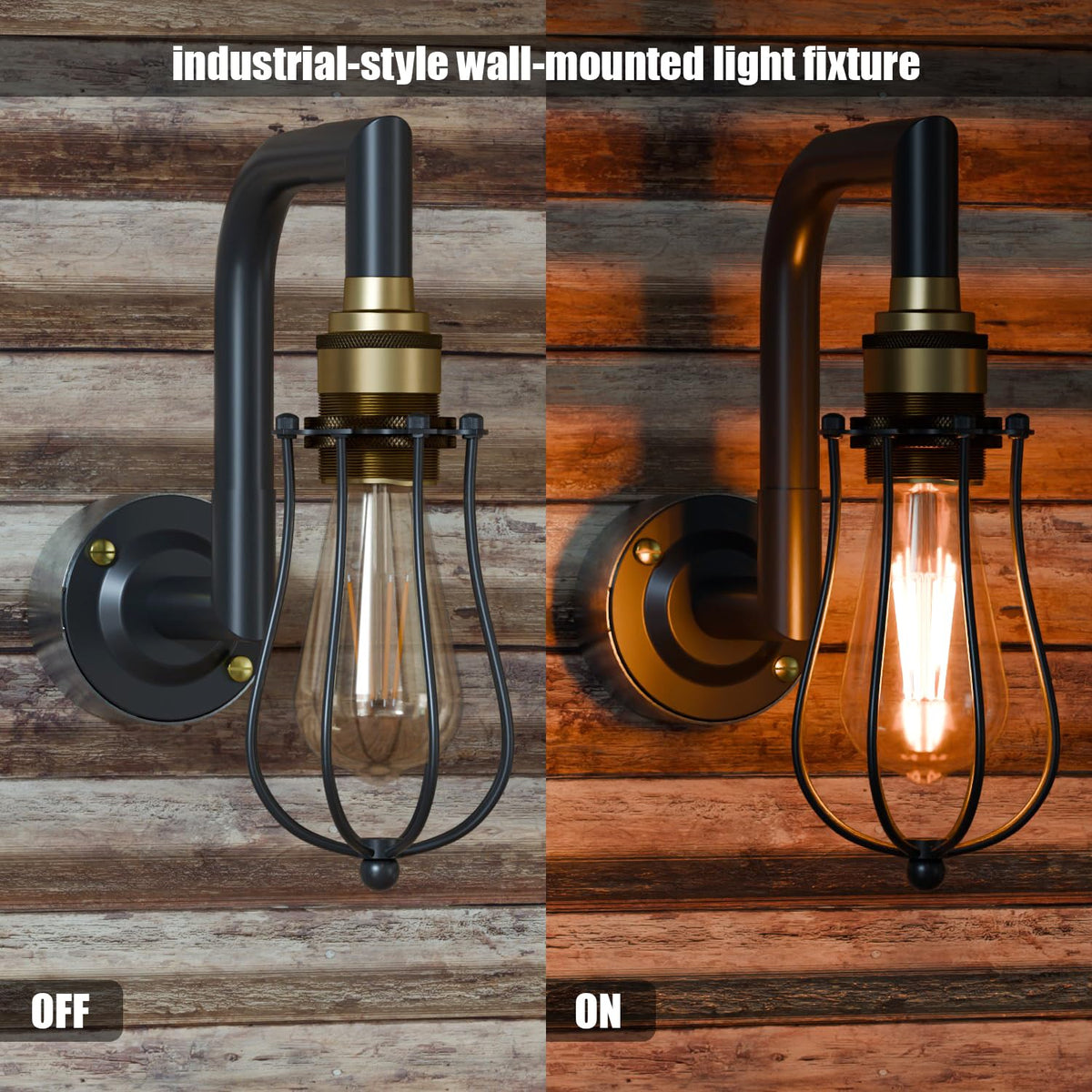 industrial wall light pipe