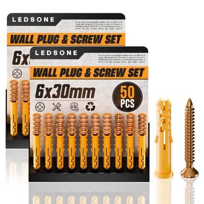 masonry wall plugs and screws