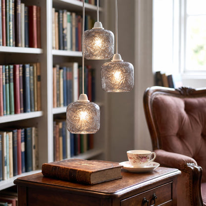 2Pack Glass Lamp Shade E27 Easy Fit Ceiling Pendant~4111