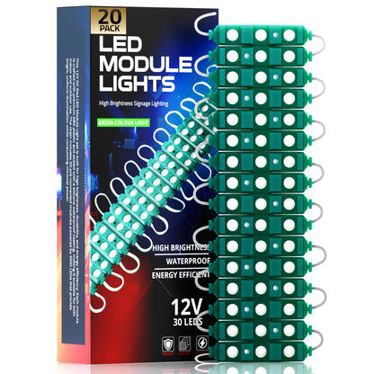 50/100 Pcs 12V 1.5W LED Module Light  IP65 Waterproof 50 PACK ~4144