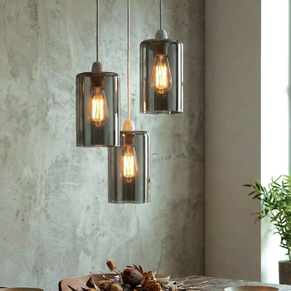 2Pack Glass Lamp Shade E27 Easy Fit Ceiling Pendant~4111