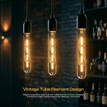 4W T185 B22 LED Non Dimmable Vintage Filament Light Bulb~2992