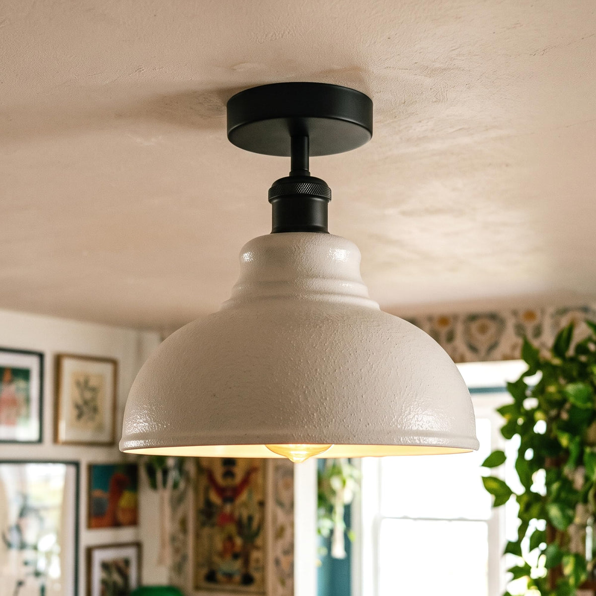 flush mount ceiling light vint
