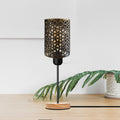 metal table lamp