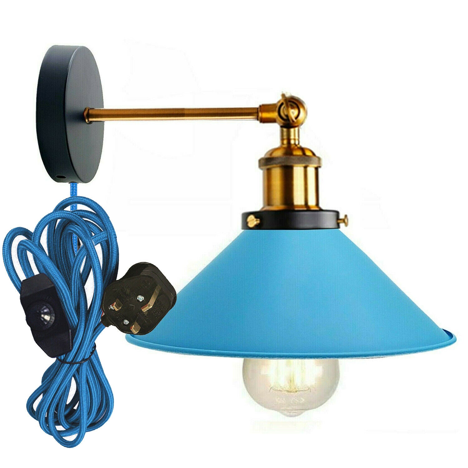  Wall Light Plug in Wall Lamp
