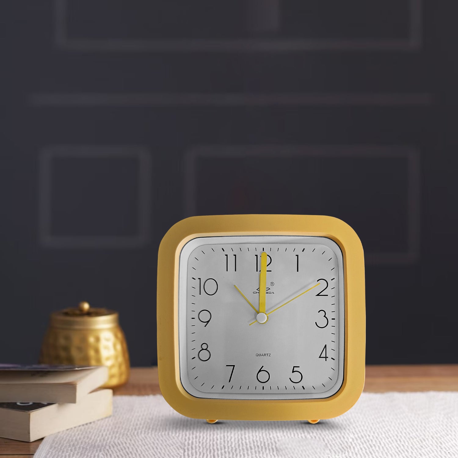  Non Ticking Bedside Battery Powered Clock