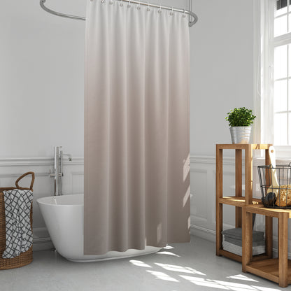 Solid Shower Curtain Polyester Fabric For Bathtub Shower~3534