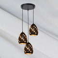 Ceiling Light Fitting 3 Way Industrial Pendant Light Modern Hanging Light~4002