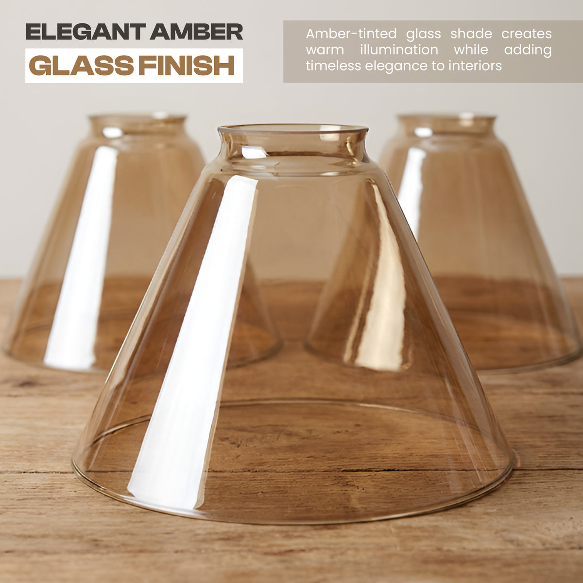 2Pack Glass Lamp Shade E27 Easy Fit Ceiling Pendant Light Shade~4112