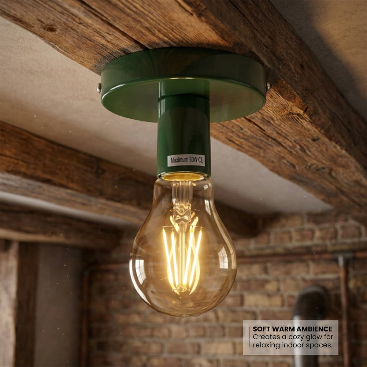 Vintage Flush Mount Ceiling Lighting~1961