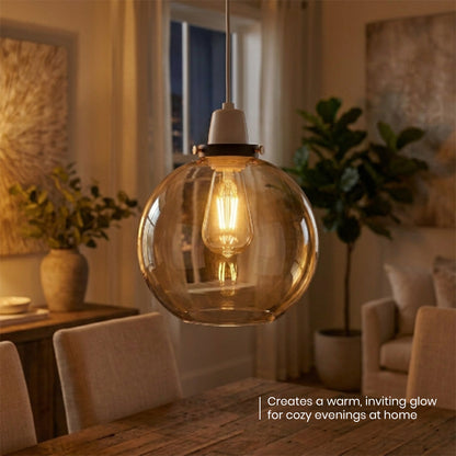 2Pack Glass Lamp Shade E27 Easy Fit Ceiling Pendant Light Shade~4112
