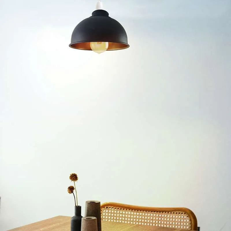 210mm Easy Fit Metal Curvy Lampshade Wall Lamp Ceiling Lamp~2673