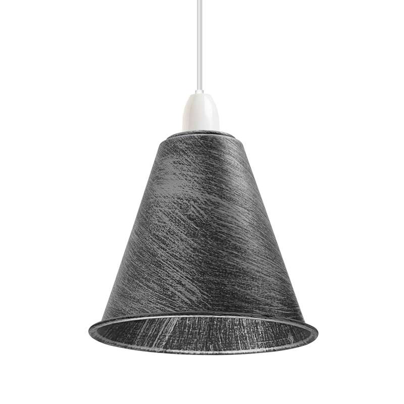 Industrial Rustic Red Cone Shade Ceiling Pendant Light Shades