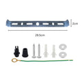 The 295mm Ceiling Rose Light Fixing Strap Brace and Bracket Plate Will Improve Your Lighting Setup.~1581 - Vintagelite