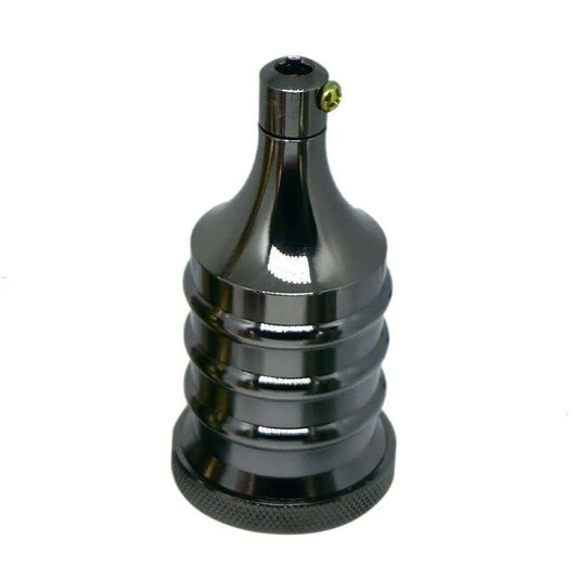 Black E27 Fitting Vintage Industrial Lamp Light Bulb Holder Edison Bulb
