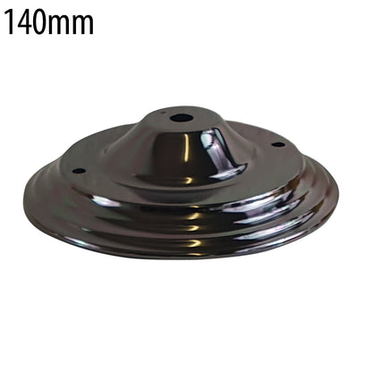 140 mm Single Outlet Drop Metal Front Fitting Ceiling Rose  ~ 1178
