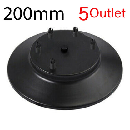 Muliti Point Drop Outlet Ceiling Rose Perfect For Fabric Flex Cable 