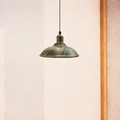 Vintage Ceiling Pendant Light Brushed Brass ~3966