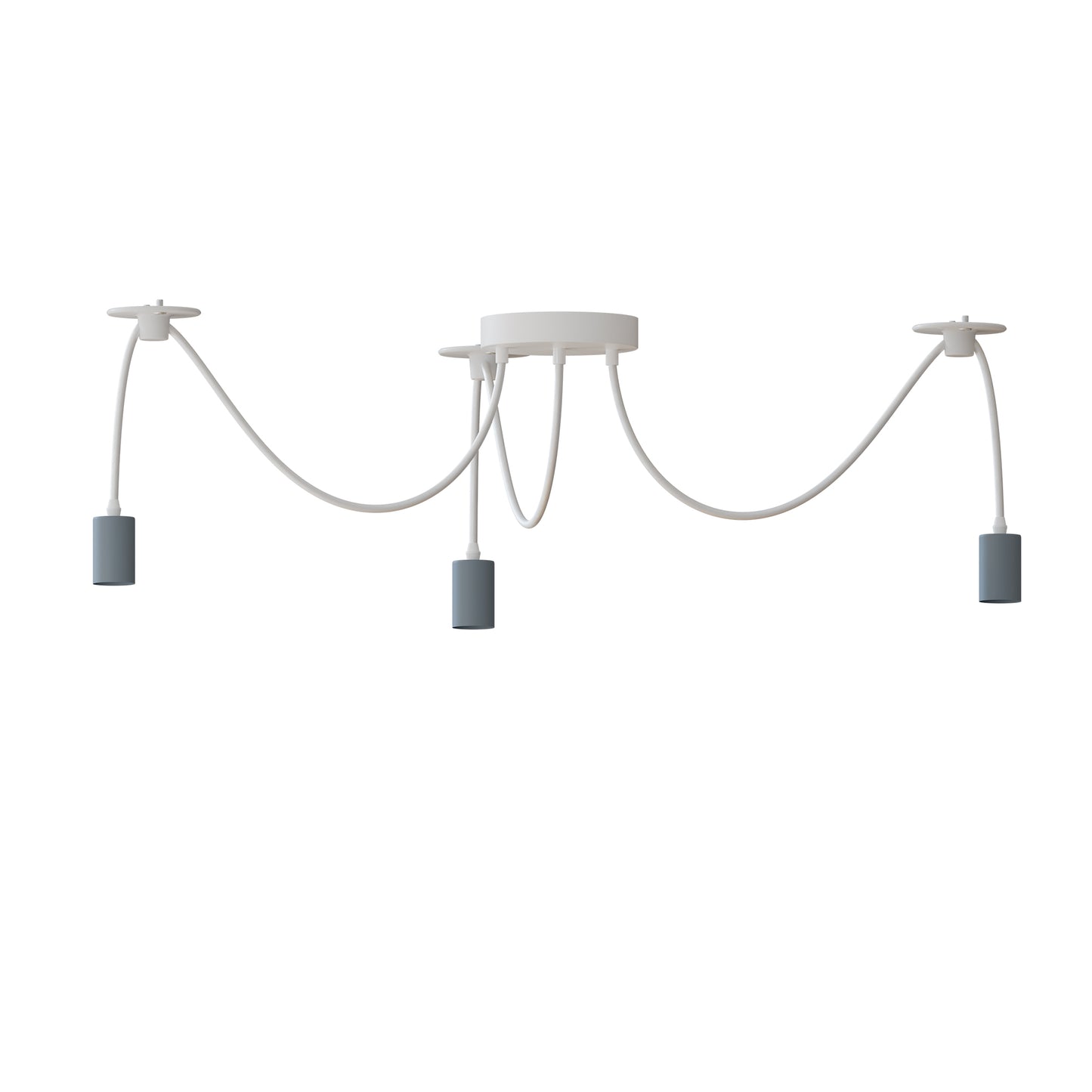 3 Way Spider Light E27 Adjustable Cable  Pendant Light~3836