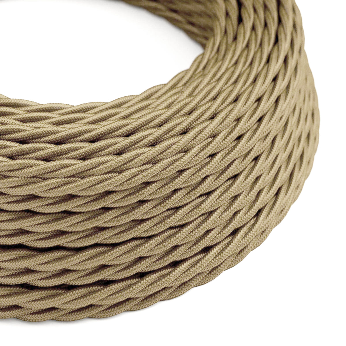 5m / 16.4ft 3 Core Electrical Cable Braided Cable LEDSone~4073